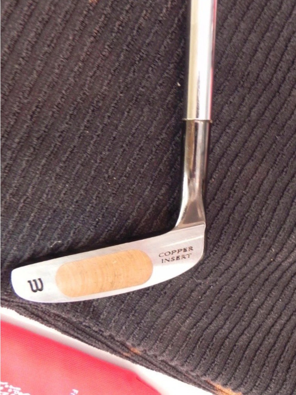 Copper Insert Stainless Steel Golf Putter - Silver